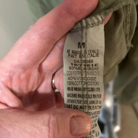 Made in Italy! Silk and Viscose Dress. NWT - Picture 7 of 7